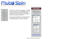 Desktop Screenshot of plutospin.com